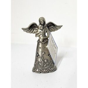 Ganz Faithful Angels Pewter Figurine 3.5" Blessed Baby Angel w/ Tag Gift Collect